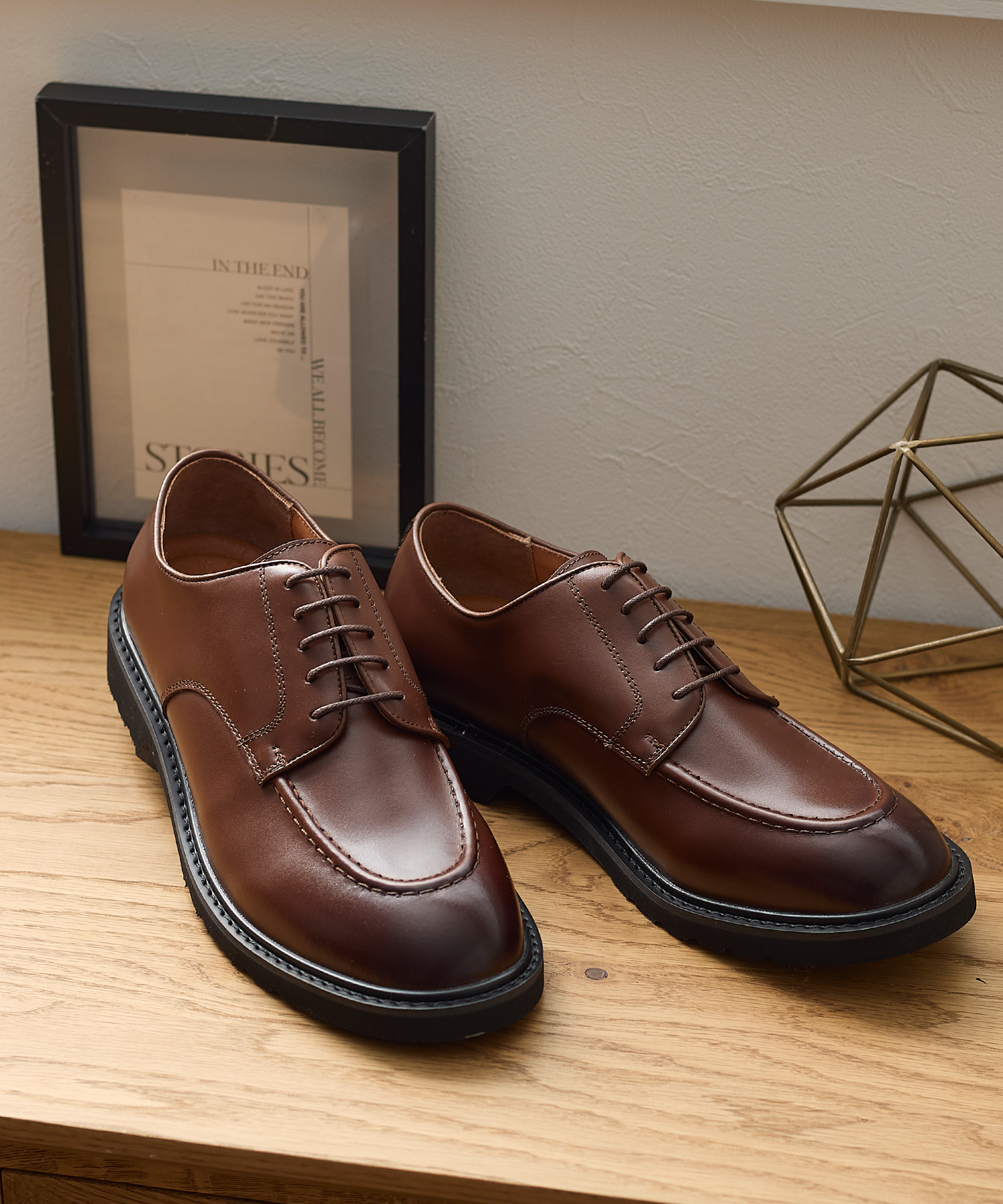 Uチップレースアップドレスシューズ | andex shoes product ONLINE STORE