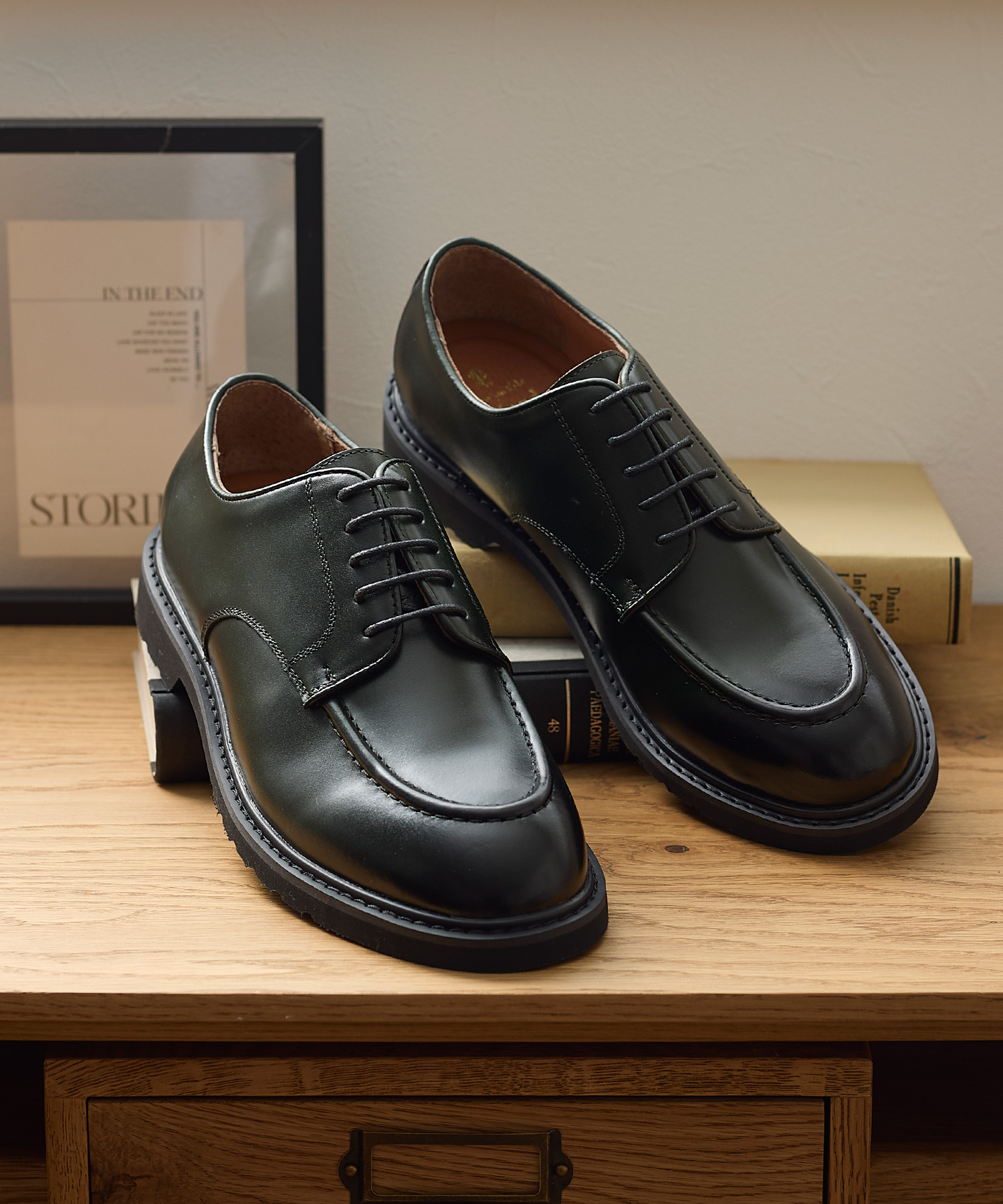 Uチップレースアップドレスシューズ | andex shoes product ONLINE STORE