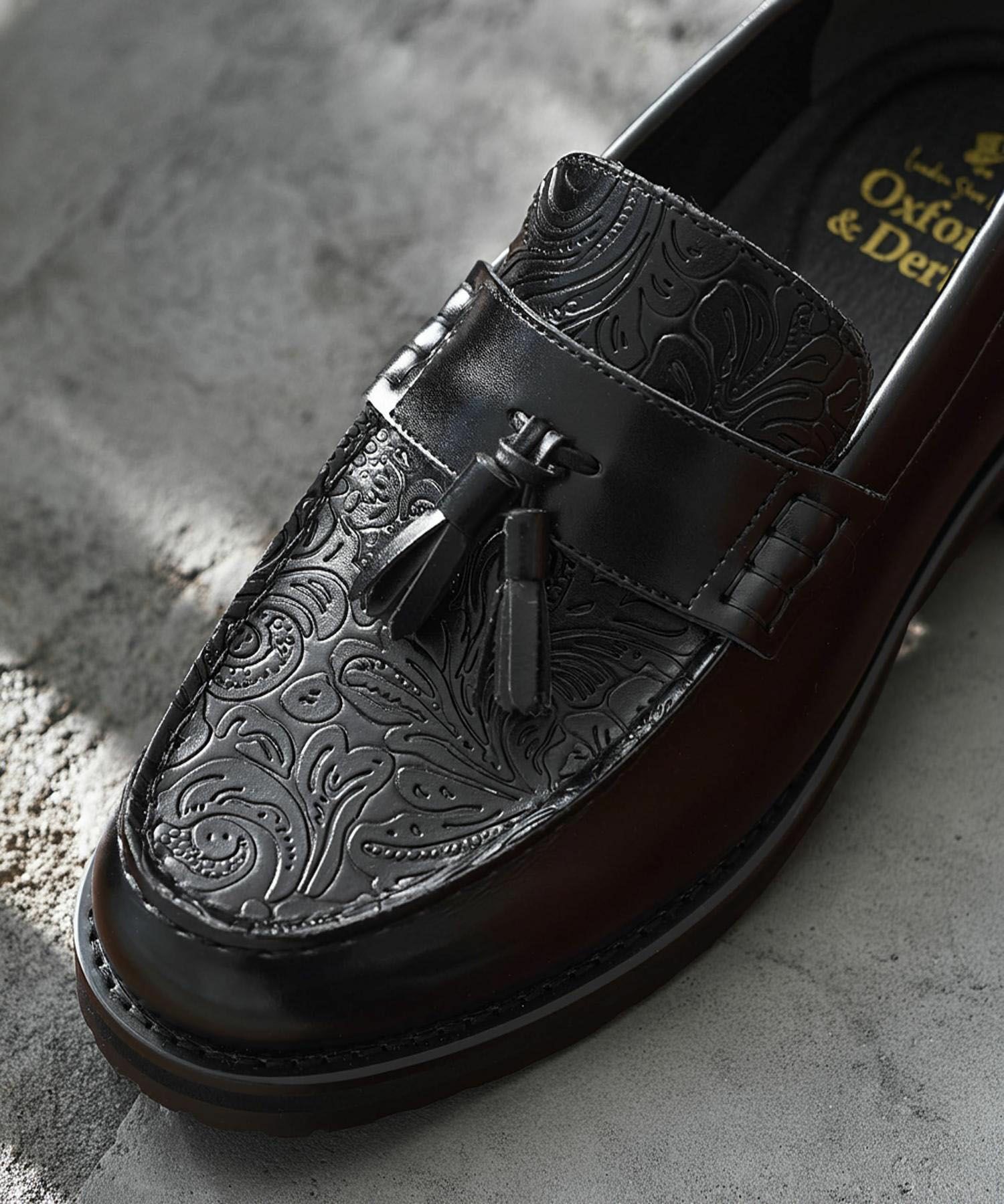 ＋4.5㎝タンクソールタッセルローファー【2月18日入荷】 | andex shoes