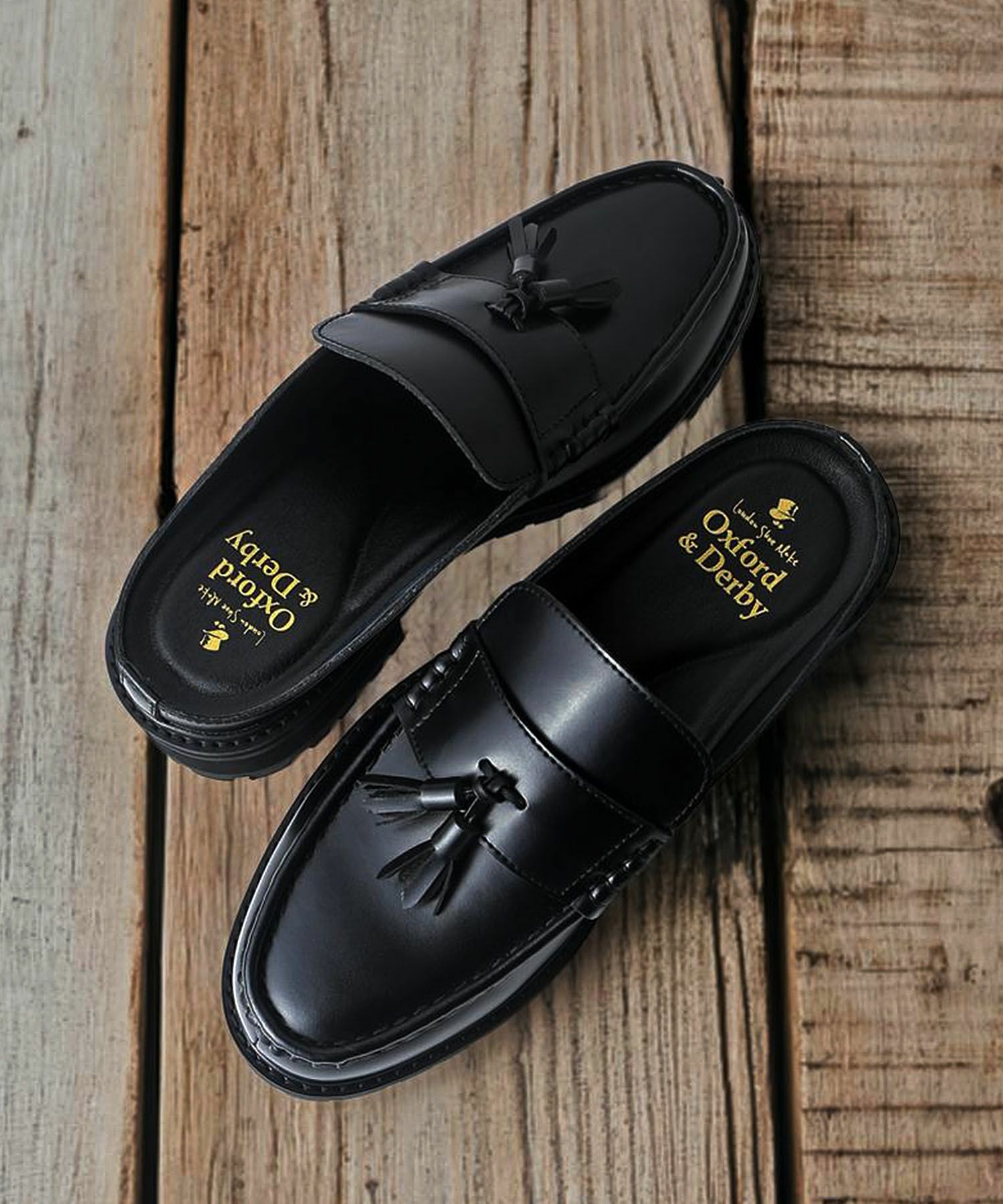 ブラック ローファー ミュール 37 ブラック ローファー ミュール 37