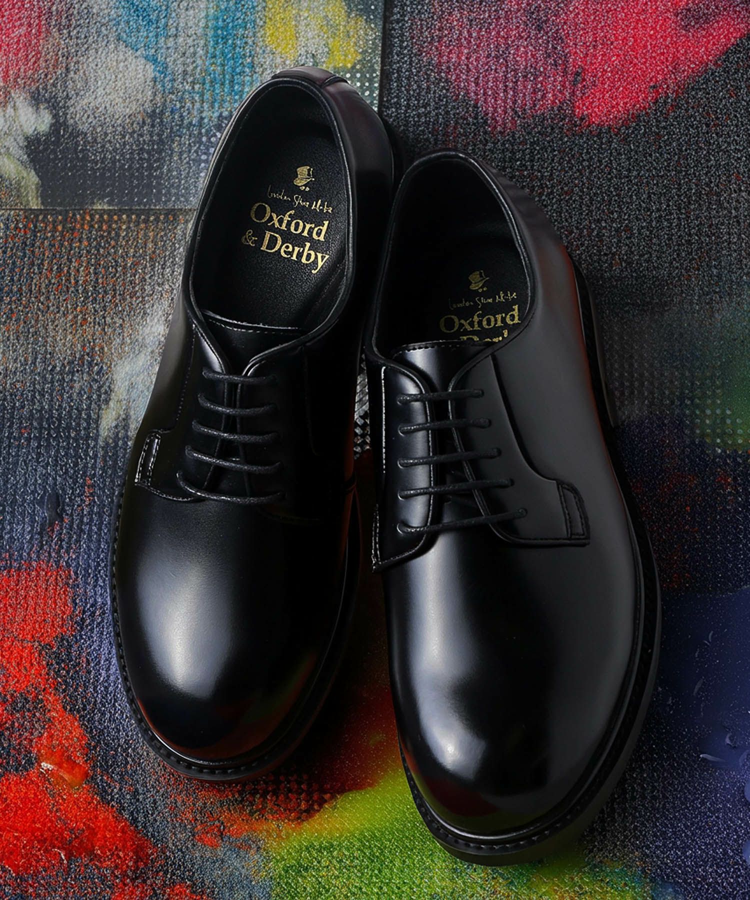 timeless shoes”プレーントゥポストマンシューズ | andex shoes