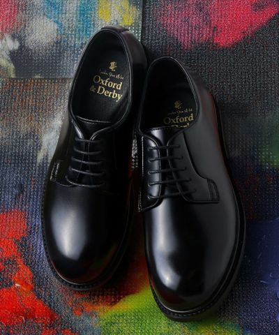 外羽根プレーントゥレースアップシューズ | andex shoes product